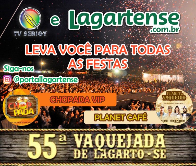O Portal Lagartense leva você para todas as festas