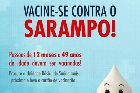 12 municípios ainda não atingiram a meta de vacinação contra sarampo e poliomielite