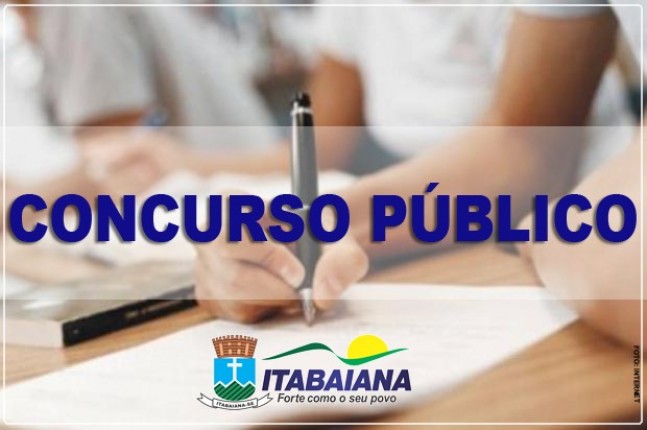 Prefeitura de Itabaiana irá realizar novo concurso público e prorrogar prazo do último certame