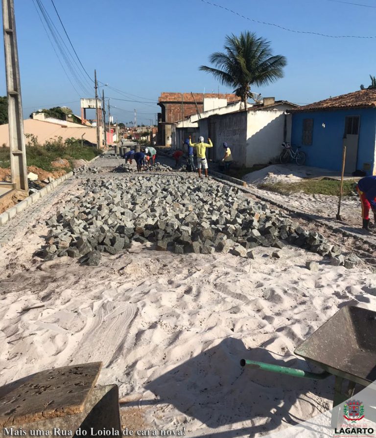 Mais uma Rua do Loiola de cara nova! 