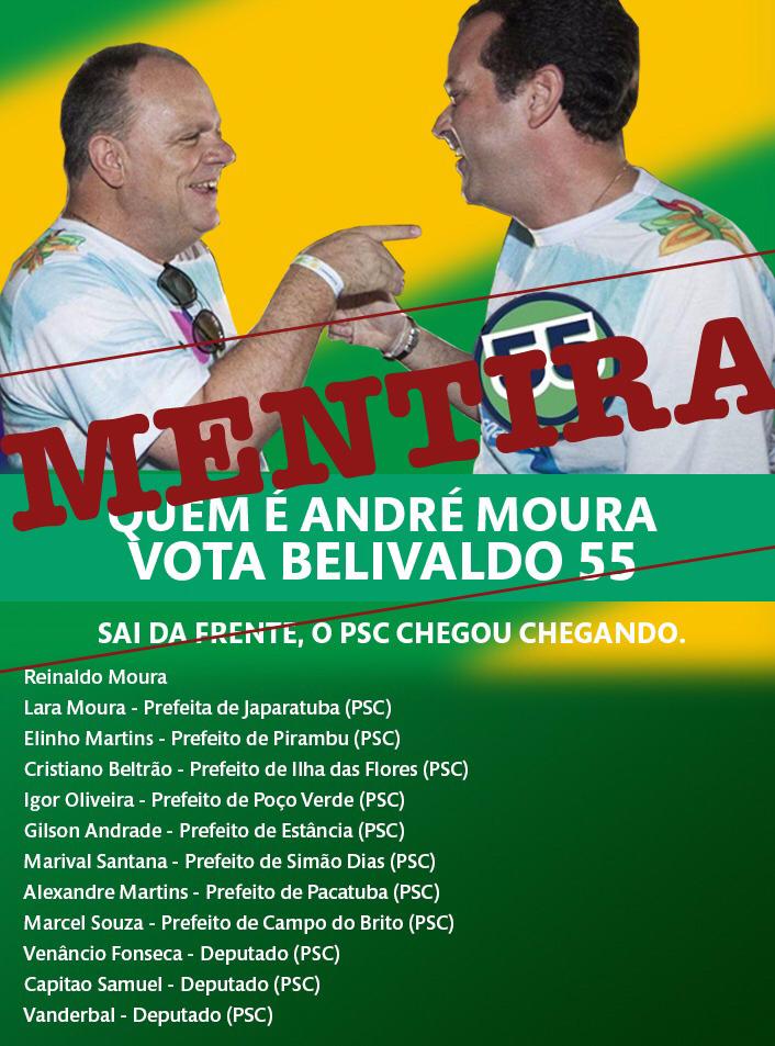 André Moura esclarece Fake News