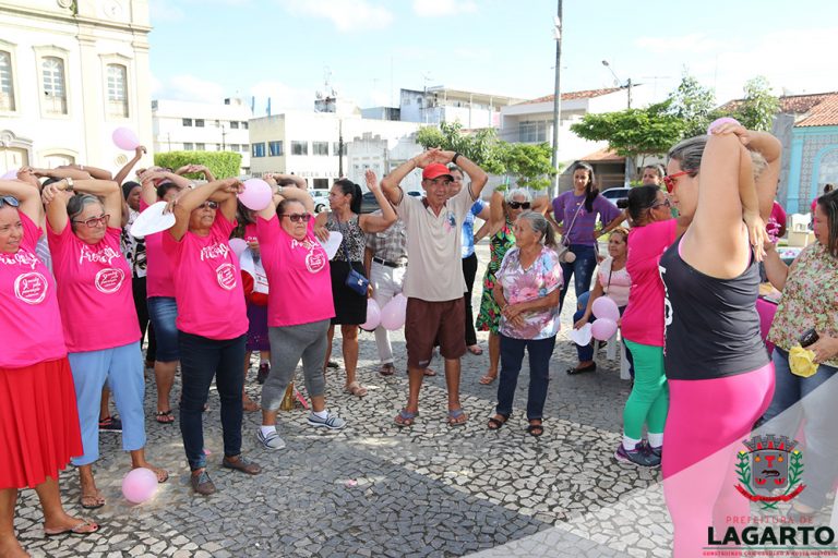 Uma tarde de diversão e conscientização: CRAS I e II realizaram seu “Outubro Rosa”