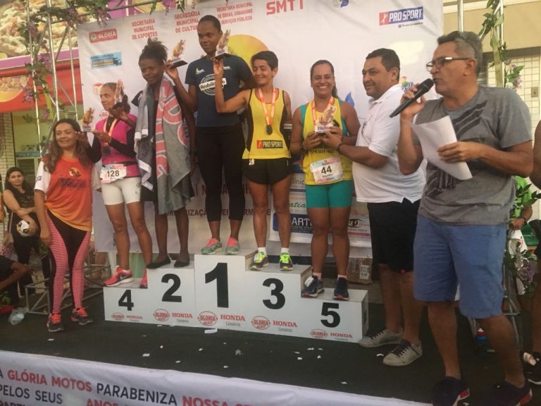 Lagartense conquista 5° lugar em corrida na cidade de Glória/SE