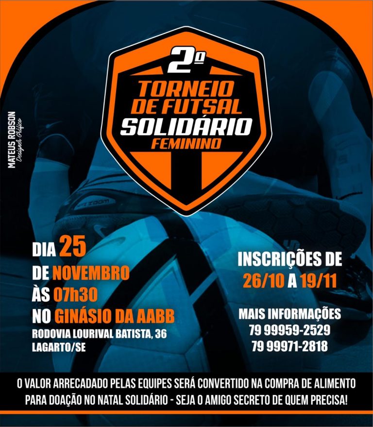 2º Torneio de futsal solidário