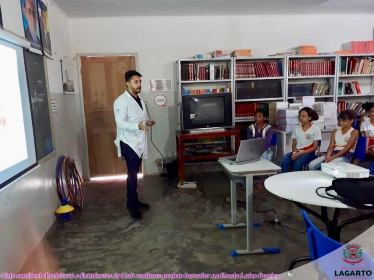 Vida saudável: Prefeitura e Estudantes da Unit realizam projeto inovador na Escola Luíza Pereira
