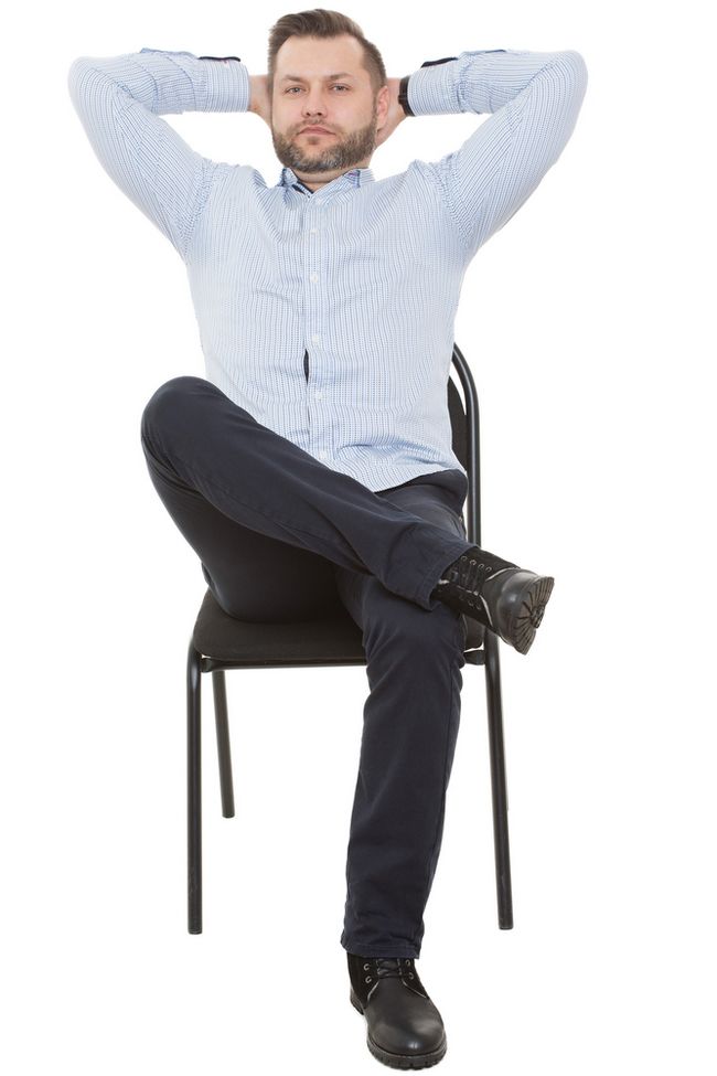 O homem nasceu para ficar sentado?