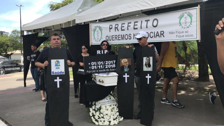 Greve dos médicos de Aracaju ultrapassa 100 dias sem previsão de encerramento.