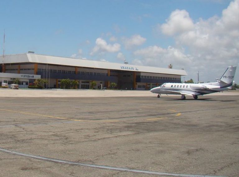Pista de taxiamento do Aeroporto de Aracaju vai passar por manutenção.