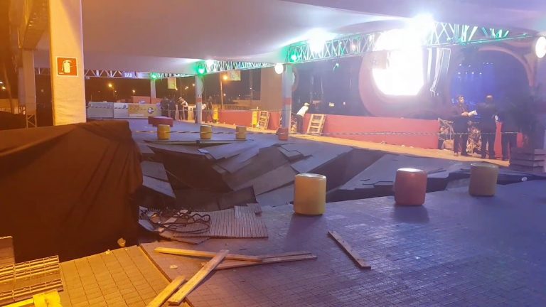 MPE discute formalização de Termo de Ajustamento de Conduta referente a queda parcial de camarote em festa.