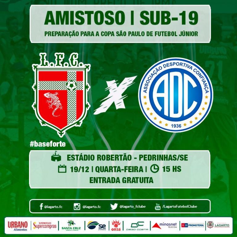 Lagartense futebol clube joga nessa quarta-feira