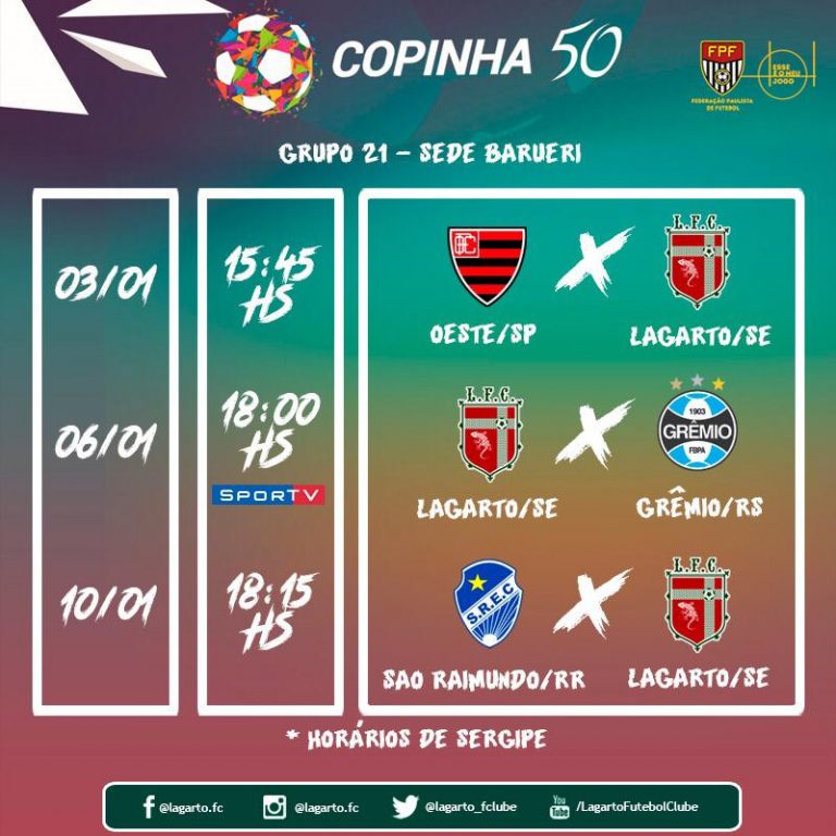 Lagarto Futebol Clube – Copinha 50