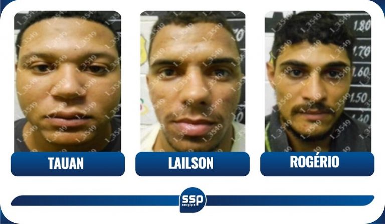 Polícia Civil prende trio acusado de roubo e associação criminosa na cidade de Simão Dias