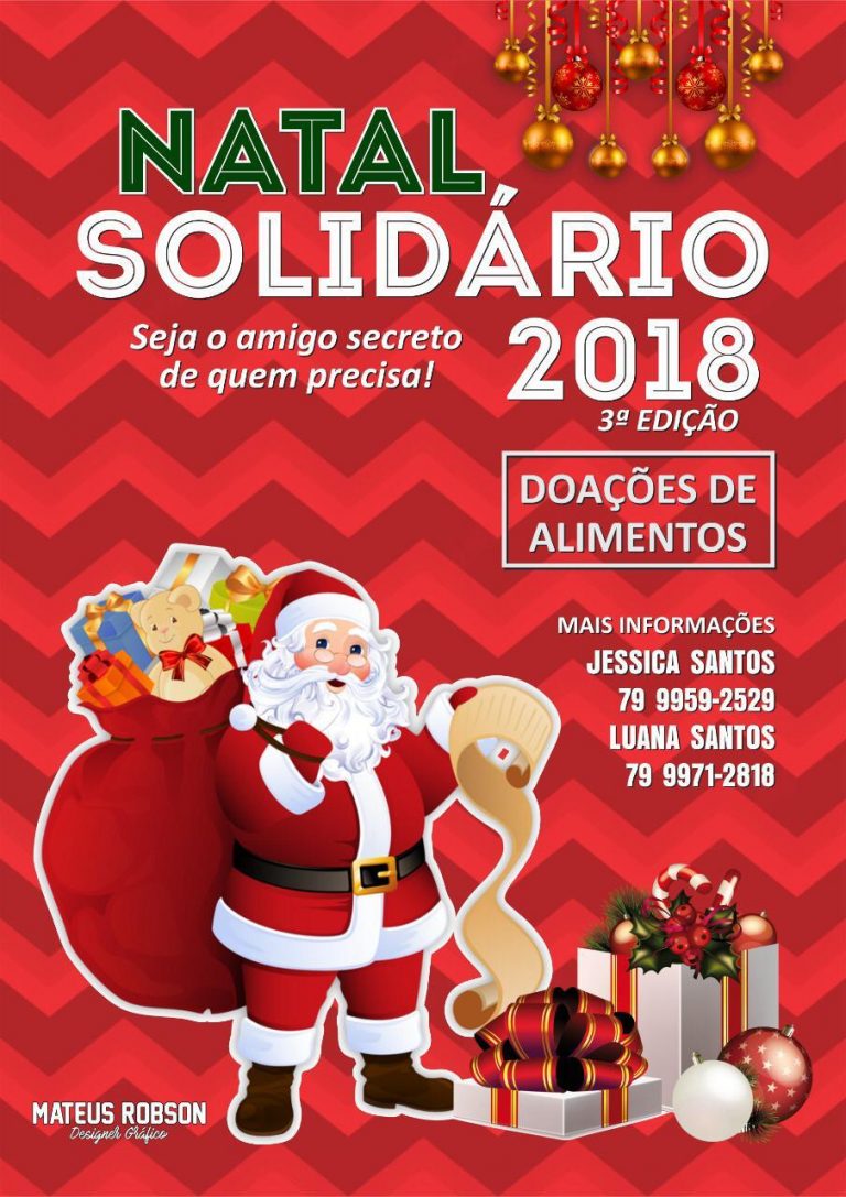 Natal Solidário você também pode fazer parte dessa história