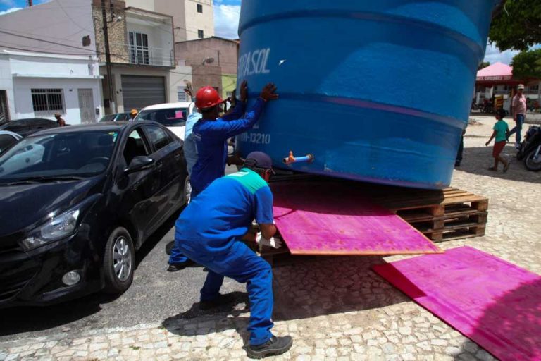 Caixas d’águas reforçarão abastecimento em Tobias Barreto a partir desta terça, 22