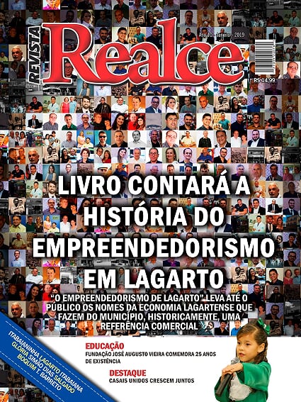 Começou a circular a primeira edição de 2019 da Revista Realce