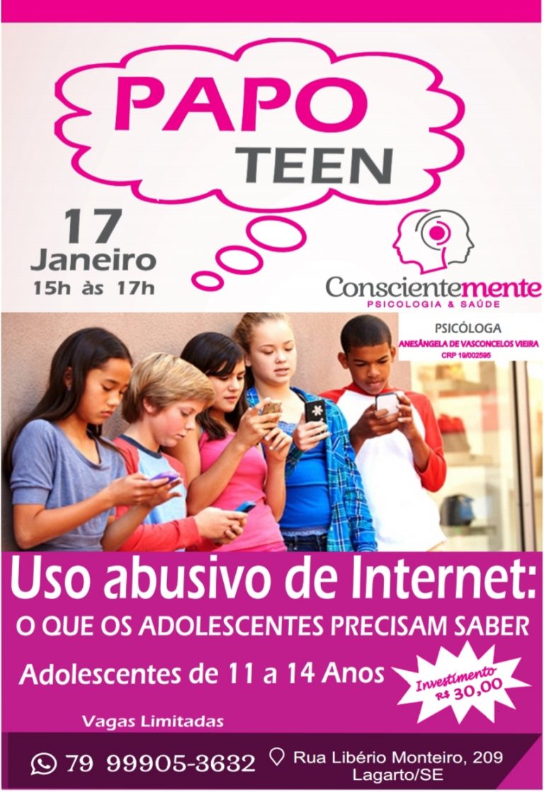 A clínica Conscientemente irá ministrar uma palestra Teen sobre o uso da digitalização