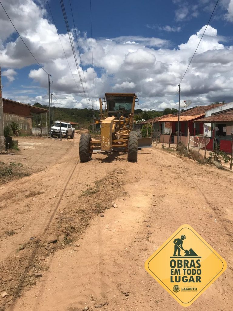 As obras continuam  em Lagarto