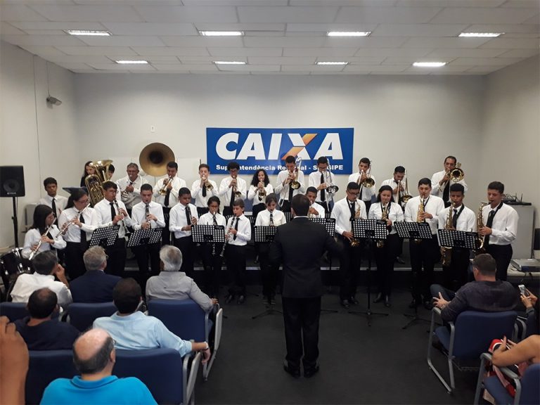 Prefeito recebe recursos para Filarmônica Lira Popular de Lagarto