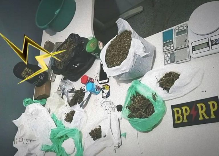 Ex-presidiário é flagrado com cocaína e maconha em Socorro