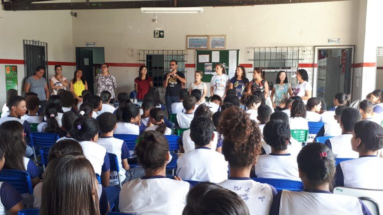 Atividades do PSE, em parceria com o selo da Unicef continuam nas escolas da rede
