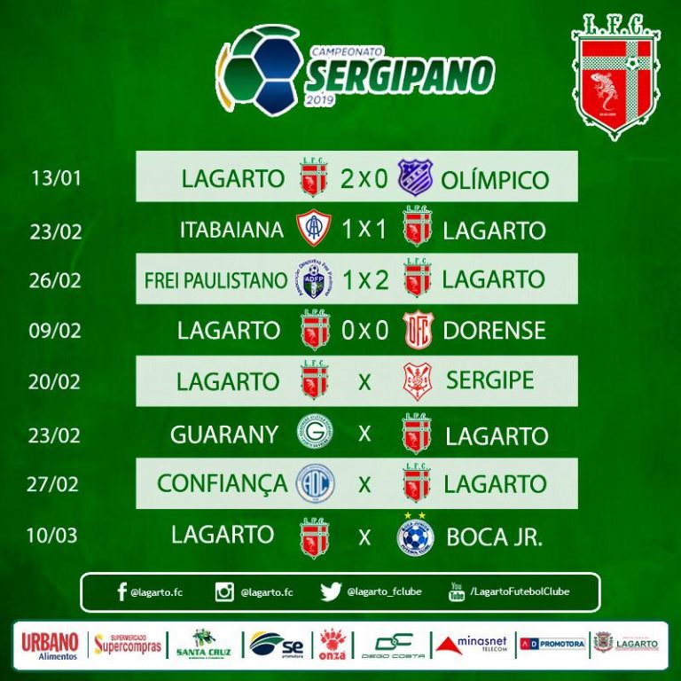 Lagarto segue firme na busca do título do Campeonato sergipano de futebol