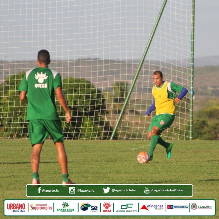 Lagarto intensifica treinos para enfrentar o time do Dorense