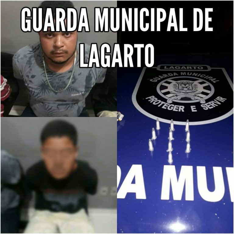 GML prende dois homens por tráfico de drogas