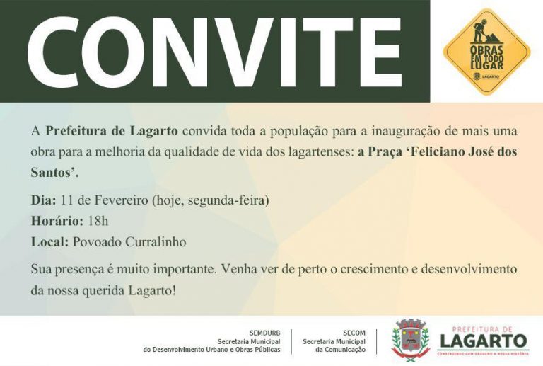 Prefeitura de Lagarto convida