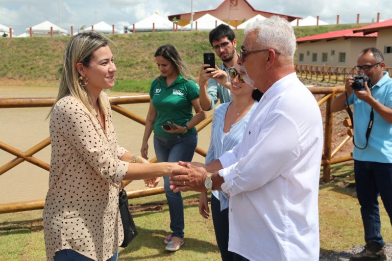 Prefeita de Lagarto visita ExpoRINGO 2019 e se diz otimista com o sucesso do evento