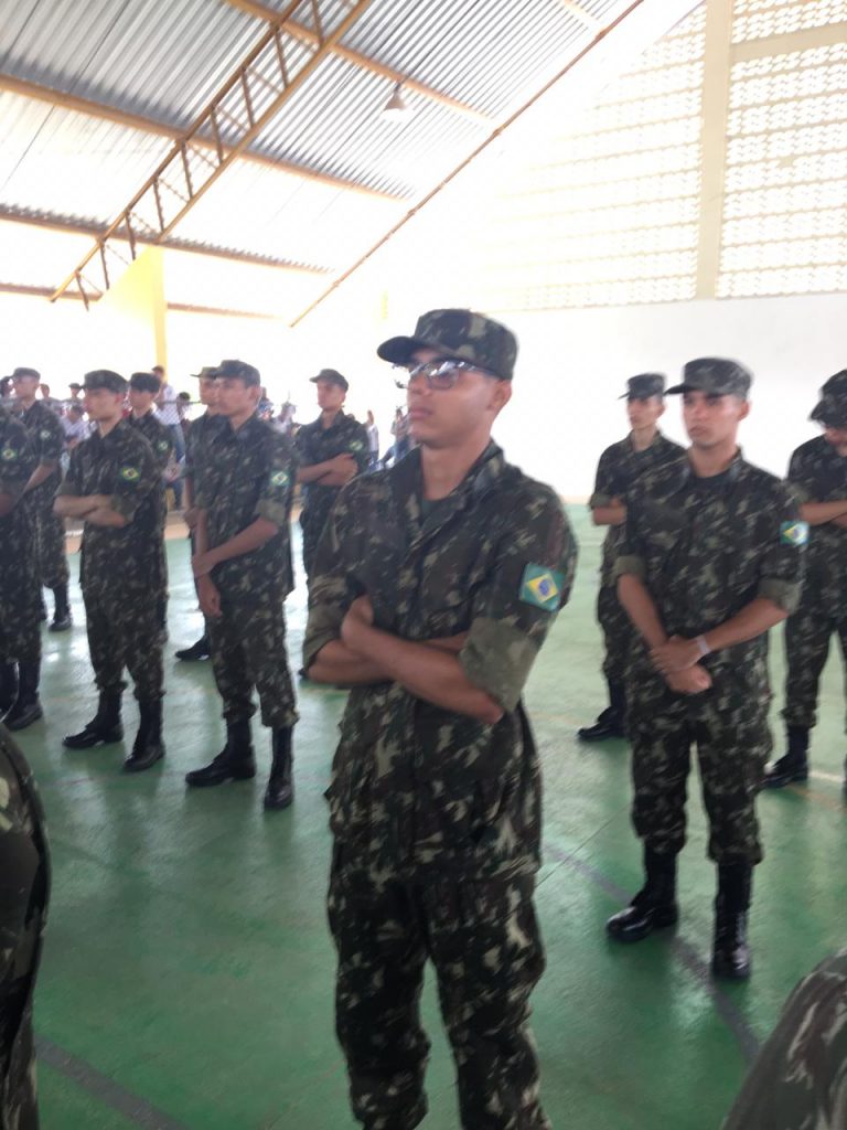 Tiro de Guerra de Lagarto realiza solenidade de matrícula de novos atiradores