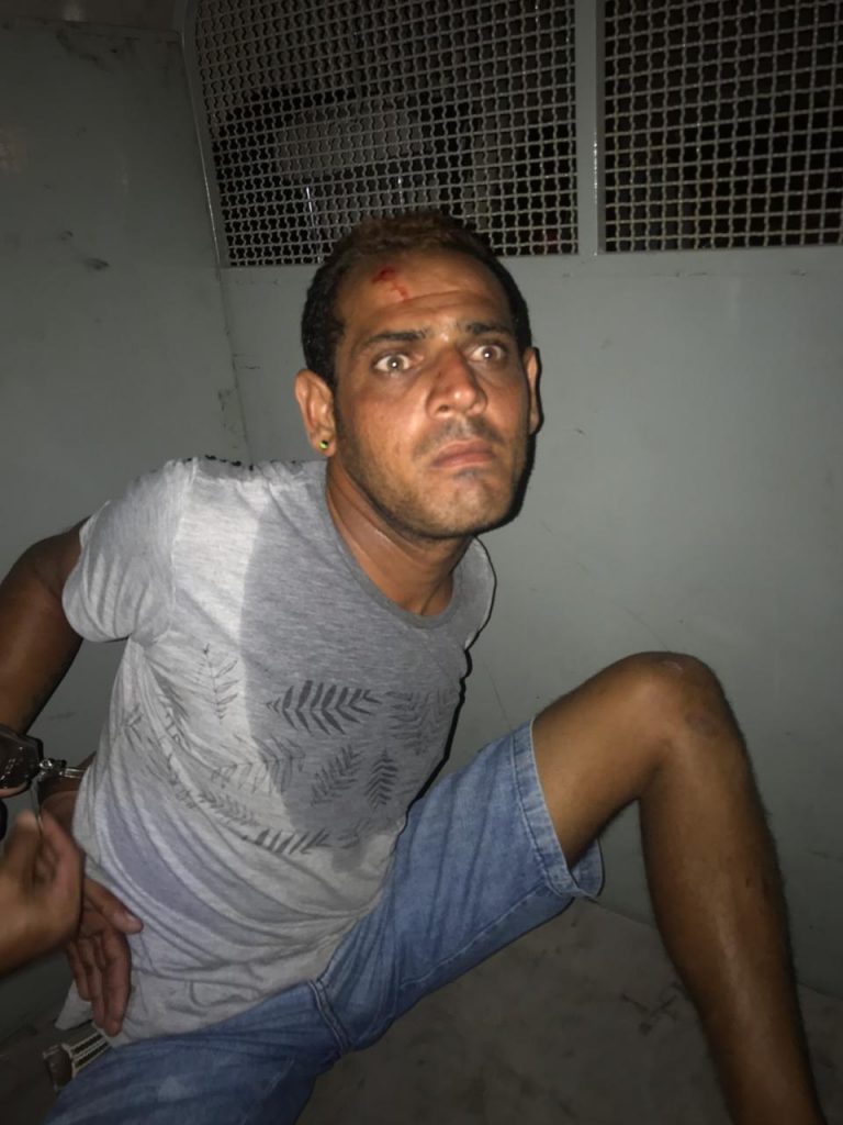 Homem é preso após golpe de facão em desafeto no povoado Brasília