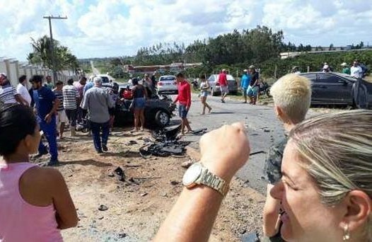 Itabaianinha: colisão frontal tira a vida de duas pessoas