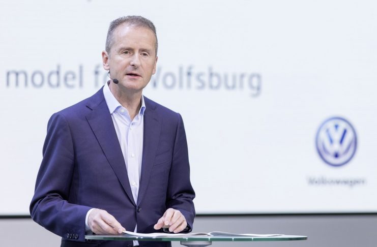 Herbert Diess, presidente da Volkswagen — Foto: Divulgação