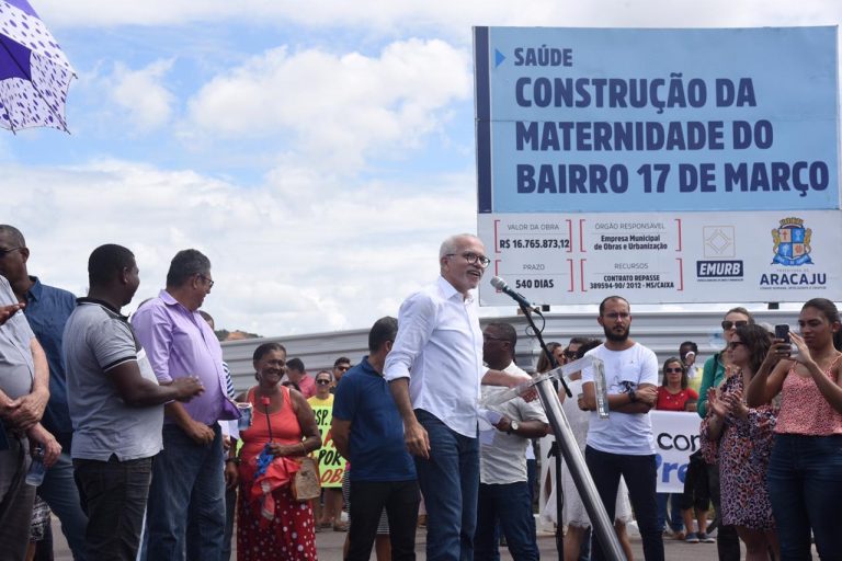 Maternidade municipal de Aracaju deve ficar pronta em setembro de 2020