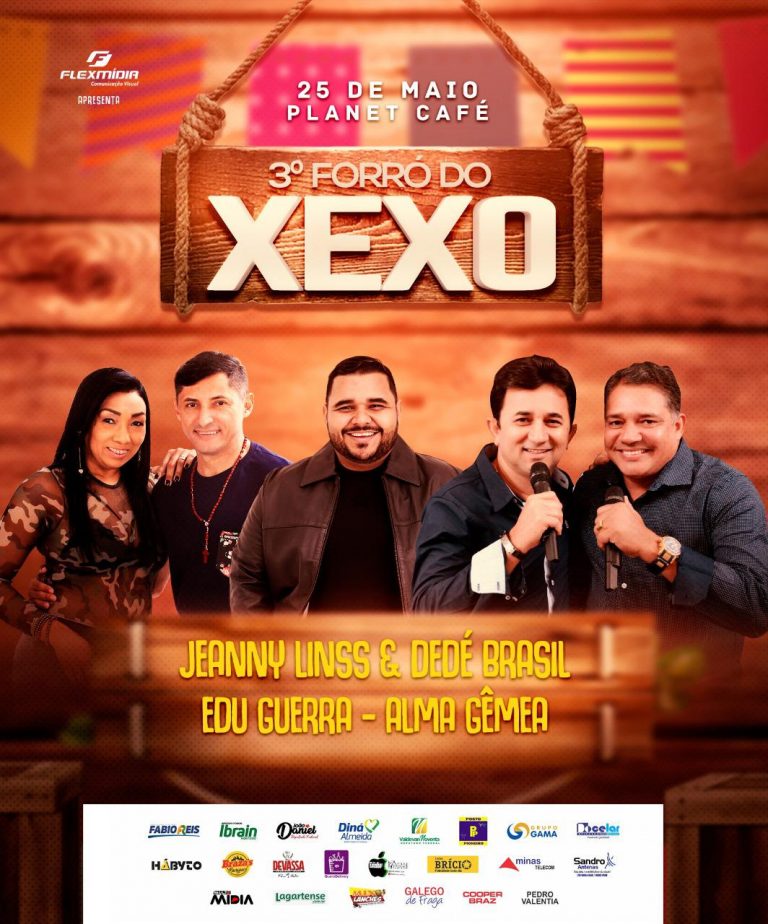 Alma Gêmea comandará o 3° Forró do Xexo em Lagarto