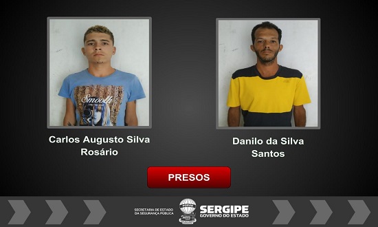 Homens são presos em Lagarto suspeitos de praticarem vários crimes