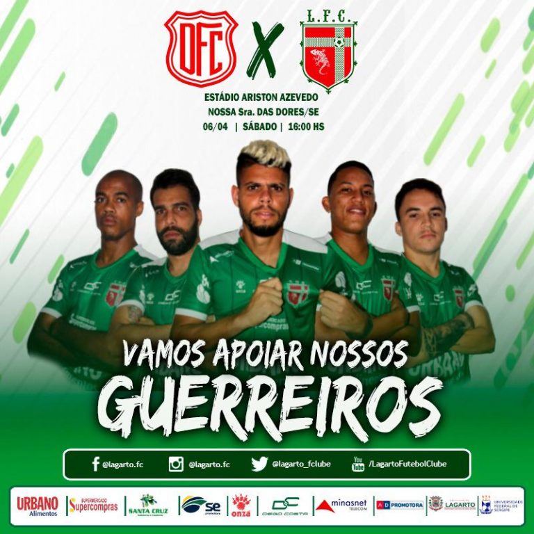 Lagarto Enfrentará O Dorense Neste Sábado