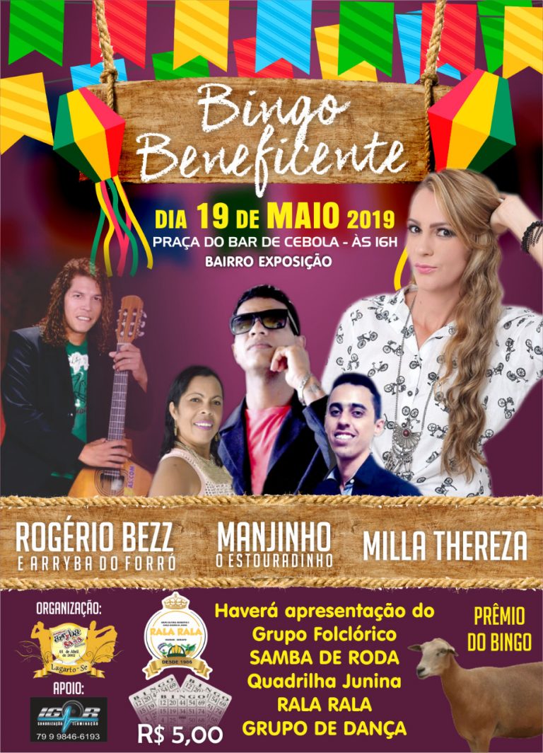 Quadrilha Arryba Saya realizará bingo beneficente em Lagarto