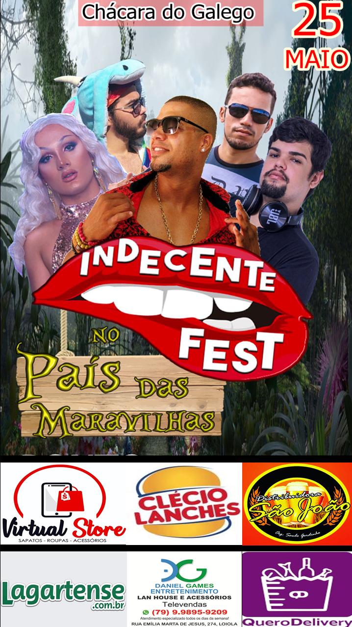 É hoje: Indecente Fest no país das maravilhas