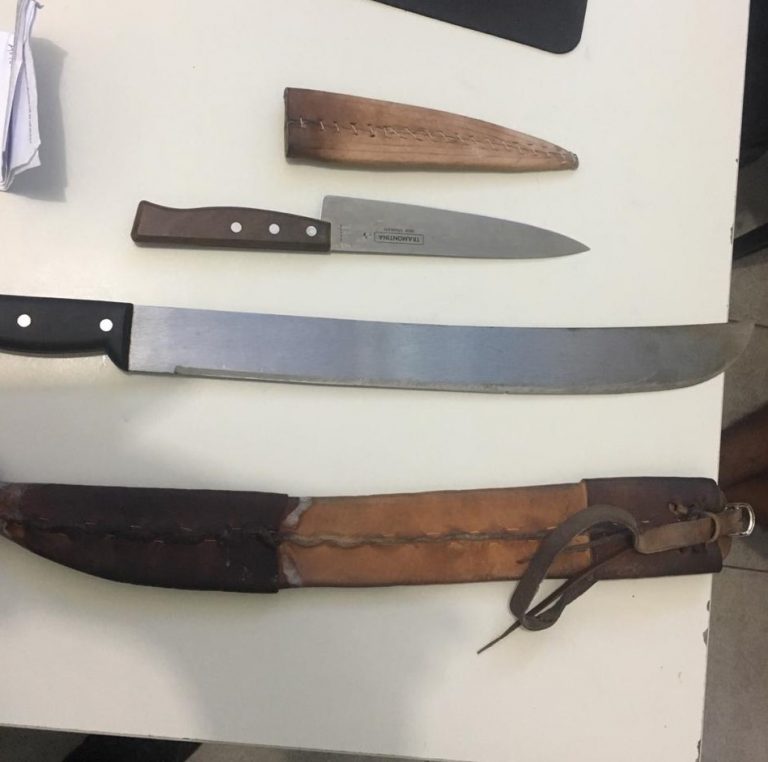 Acusado de ameaçar avô e neto é preso pelo 7ºBPM