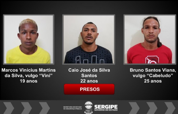 Suspeitos de três homicídios são presos em operação da Polícia Civil de SE