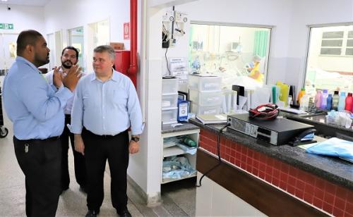 Auditor-geral da Ebserh visita instalações do Hospital Universitário de Lagarto