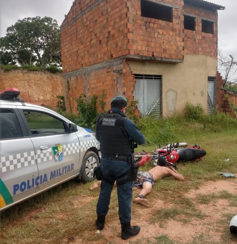 Com tornozeleira eletrônica, homem é preso por direção perigosa em Lagato