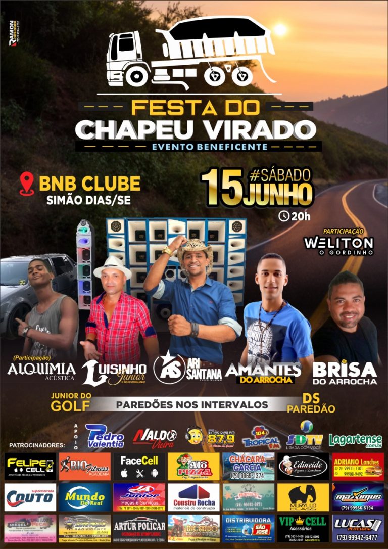 Agenda: Festa do Chapéu Virado – Evento Beneficente