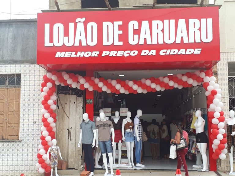 Inaugurada nova loja no ramo de confecções: Lojão de Caruaru!