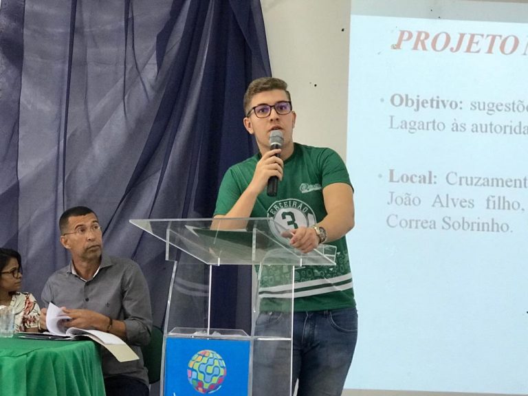 Alunos do CJAV apresentam sugestões para melhorar o trânsito em Lagarto