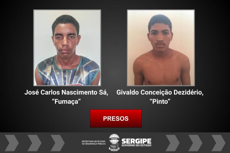 PC prende dois homens pela prática do crime de latrocínio em Simão Dias