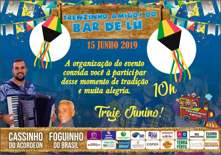 Agenda: Trenzinho Amigos do Bar do Lu
