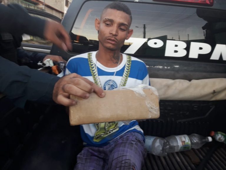 Egresso do sistema prisional por homicídio é preso por tráfico de drogas em Lagarto