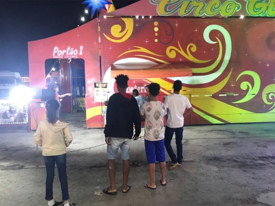 Prefeitura proporciona dia de lazer para crianças e adolescentes do Abrigo Girassol